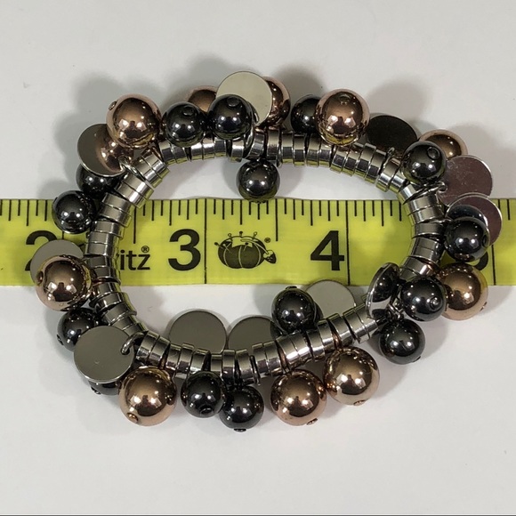 Dangle Bead Stretch Bracelets (2) - Picture 5 of 7